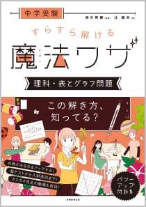 中学受験 すらすら解ける魔法ワザ 理科・表とグラフ問題