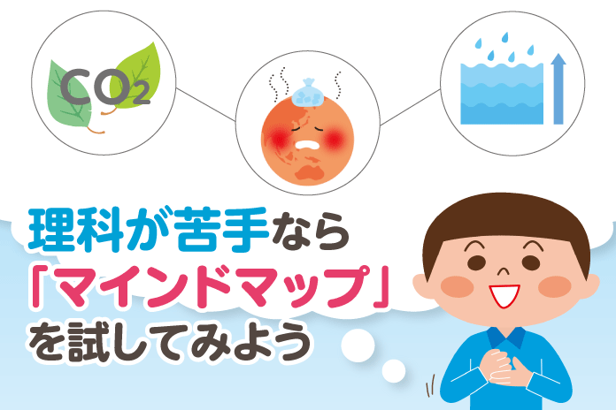 理科が苦手なら マインドマップ を試してみよう 中学受験情報局 かしこい塾の使い方